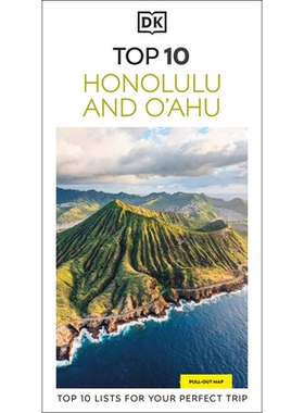 预订 DK Top 10 Honolulu and O’ahu DK Top 10 檀香山和瓦胡岛: 9780241756225