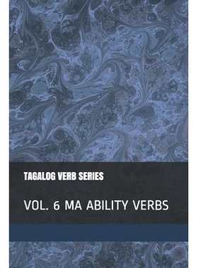 预订 Tagalog Verb Series Vol. 6 MA Ability Verbs: 9781544231969