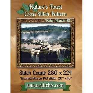 Cross Stitch Nature’s 9781502575524 Number Finest Design 预订 Pattern
