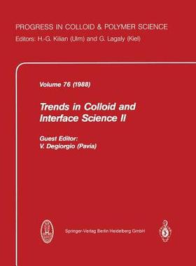 预订 Trends in Colloid and Interface Science II