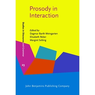 9789027226334 预订 Prosody Interaction