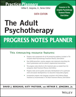 【预订】The Adult Psychotherapy Progress Notes Planner, Sixth Edition