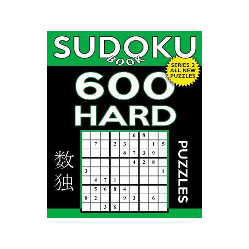 [预订]Sudoku Book 600 Hard Puzzles: Sudoku Puzzle Book With Only One Level of Difficulty 9781545030370