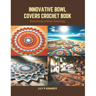 预订 Innovative Bowl Covers Crochet Book: Beautifying Kitchen Essentials: 9798875508677