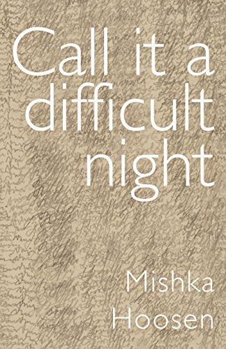[预订]Call it a Difficult Night 9780987028266