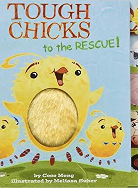 【预售】Tough Chicks to the Rescue! (Tabbed Touch-And-Feel)