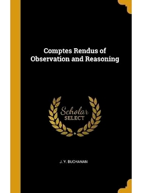 预订 Comptes Rendus of Observation and Reasoning: 9780526369768