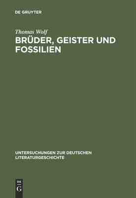 【预订】Brüder, Geister und Fossilien 9783484321083