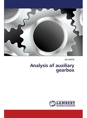 预订 Analysis of Auxiliary Gearbox: 9783659523588