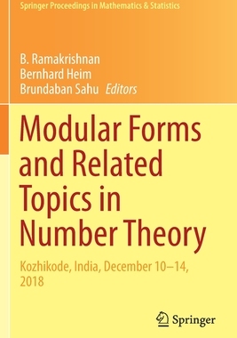 【预订】Modular Forms and Related Topics in Number Theory 9789811587214
