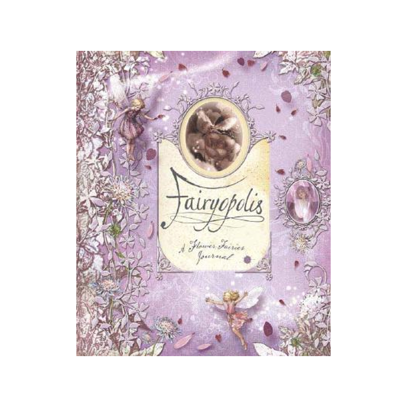 英文原版 花仙子日记 立体书 Fairyopolis: A Flower Fairies Journal ( Flower Fairies ) 精装 亲子互动阅读5-9岁儿童艺术启蒙书