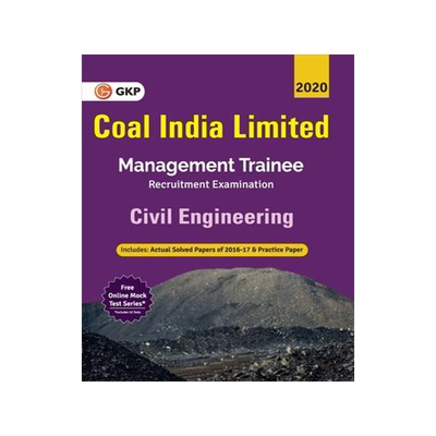 [预订]Coal India Ltd. 2019-20: Management Trainee - Civil Engineering 9789389718225