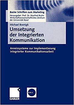 【预订】Umsetzung der Integrierten Kommunikation 9783409115940