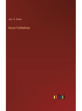 预订 Kurze Frühlehren: 9783368673826