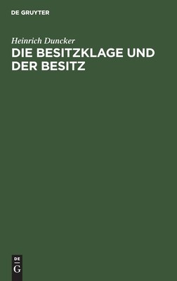 【预订】Die Besitzklage und der Besitz 9783111168807