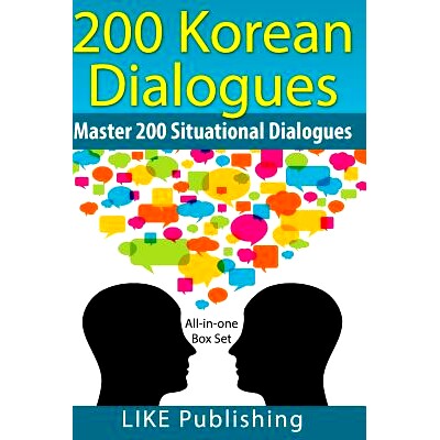 预订 200 Korean Dialogues Box Set: All-in-one Box Set: 9781499569858