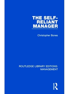 预订 The Self-Reliant Manager 自立经理: 9780815366959