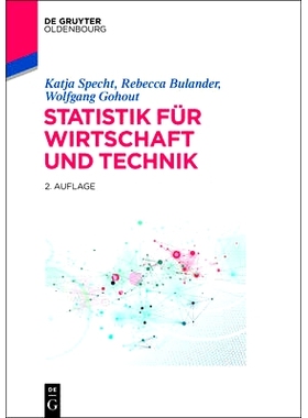 预订 Statistik für Wirtschaft und Technik: 9783110354966