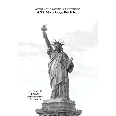 预订 Attorney Drafted Immigration Petitions: Immigration Marriage Petition to U.S. Citizen: Immigration Marriage Petitio