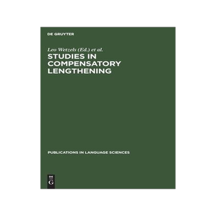 [预订]Studies in Compensatory Lengthening 9783110131260