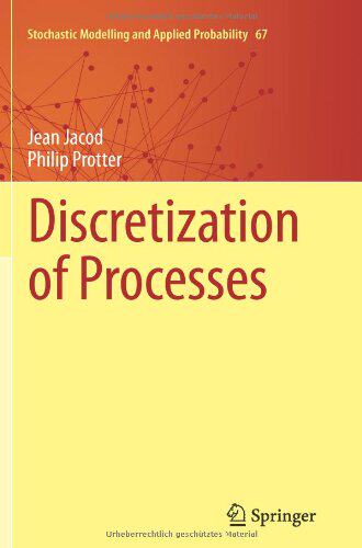 【预订】Discretization of Processes