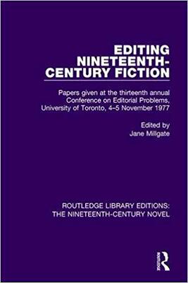 【预售】Editing Nineteenth-Century Fiction