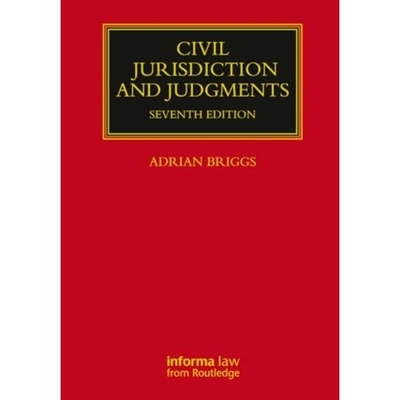 预订 Civil Jurisdiction and Judgments 民事管辖权与判决 第7版: 9780367720445