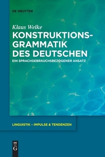 Deutschen des Konstruktionsgrammatik 9783110736472 预订