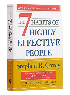 现货 高效能人士的七个习惯 30周年纪念版 英文原版 The 7 Habits of Highly Effective People: 30th Anniversary Edition