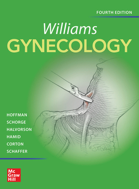 【预订】Williams Gynecology, Fourth Edition
