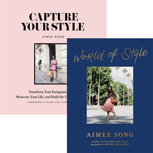 英文原版 Capture Your Style 捕捉你的风格 Aimee Song 穿搭图集 时尚博主Aimee Song的拍照心得