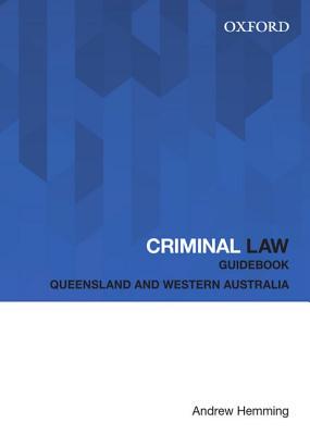 【预订】Criminal Law Guidebook: Queensland and Western Australia