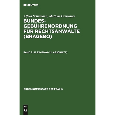 预订 Schumann/Geissinger:Bragebo 2A Bd 2 Geb Lp    Gk: Anhang. Nachtrag. Sachregister: 9783110080674