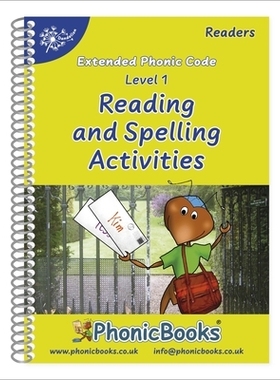 预订 Phonic Books Dandelion Readers Reading and Spelling Activities Vowel Spellings Level 1: One spelling for each vowel
