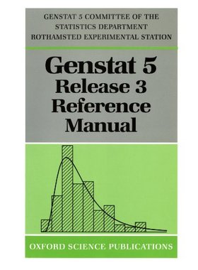 【预订】GenstatTM 5 Release 3 Reference Manual