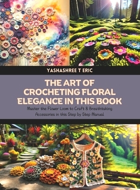预订 The Art of Crocheting Floral Elegance in this Book: Master the Flower Loom to Craft 8 Breathtaking Accessories in t