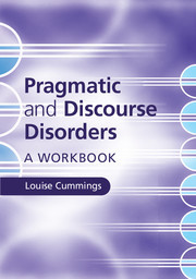 【预订】Pragmatic and Discourse Disorders