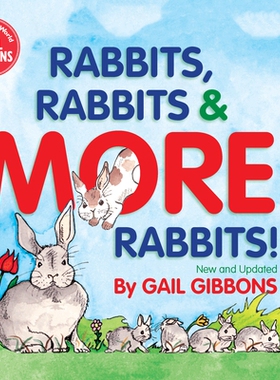 兔子兔子更多兔子 Gail Gibbons 儿童百科系列 精装科普绘本 盖尔·吉本斯 英文原版 Rabbits, Rabbits & More Rabbits