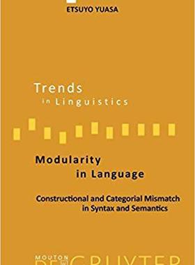 [预订]Modularity in Language 9783110183092