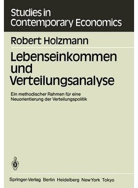 预订 Lebenseinkommen und Verteilungsanalyse: Ein methodischer Rahmen für eine Neuorientierung der Verteilungspolitik: 9