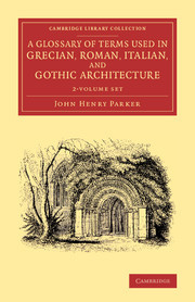 Italian Used Glossary Roman Set Volume Architecture 预订 Terms Gothic Grecian and