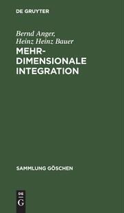 【预订】Mehrdimensionale Integration 9783110046120