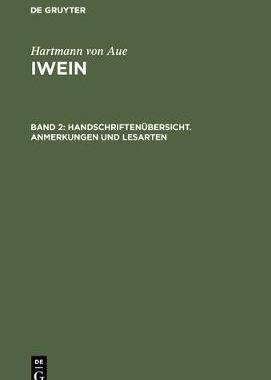 【预订】Handschriftenübersicht. Anmerkungen und Lesarten 9783110003307