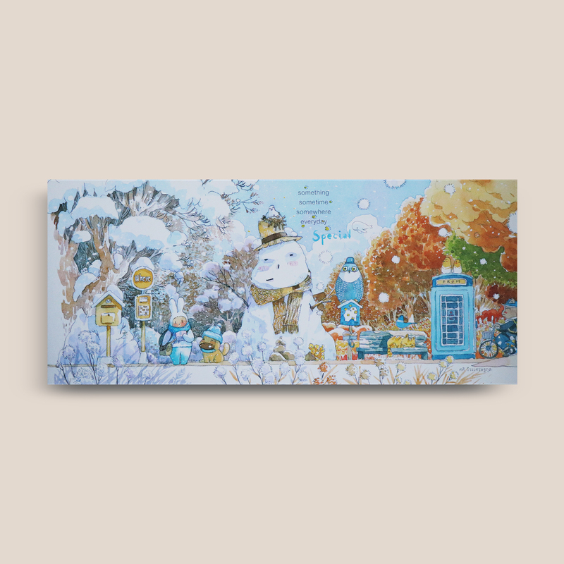 Sasi的手绘书十周年特殊的事情