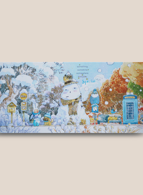 现货 Sasi的手绘手帐书 特殊的事情 十周年纪念 泰版原装进口 展开式速写温馨清新水彩钢笔淡彩 something special