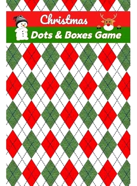 预订 Christmas Dots And Boxes Game: Large 1/2