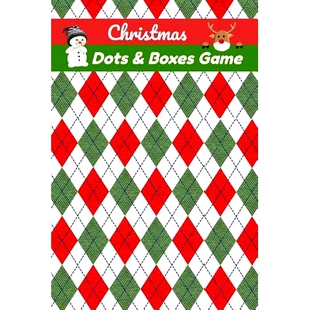 预订 Christmas Dots And Boxes Game: Large 1/2