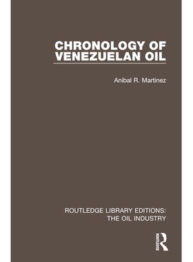 预订 Chronology of Venezuelan Oil: 9781032568768