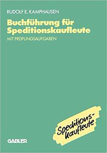 【预订】Buchführung für Speditionskaufleute 9783409186100