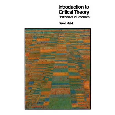 预订 Introduction to Critical Theory - Horkheimer to Habermas: 9780745607696